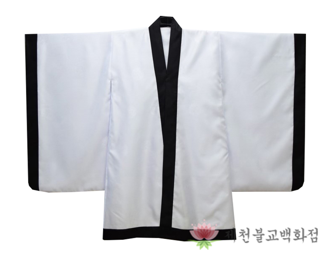 [F]달가라(민)도사복 백색·검정