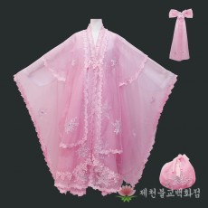 [S]고급 레이스 선녀복 색상 2가지 - 분홍,신복