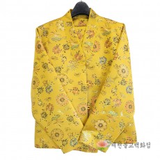 포근하고도톰한칠색단점사복,생활한복,법복,계량한복 (노랑)