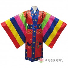 [S]양단홍색별상장군복(허리띠,머리띠포함) - 2가지 색상