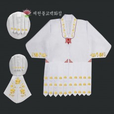 [S]자미사용수견장작두복(흰색) - 2가지 색상,신복