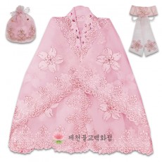 [S]큰꽃동녀소한복(분홍색) - 2가지 색상