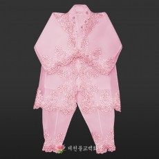 [S]큰꽃동자소한복(분홍색) - 2가지 색상